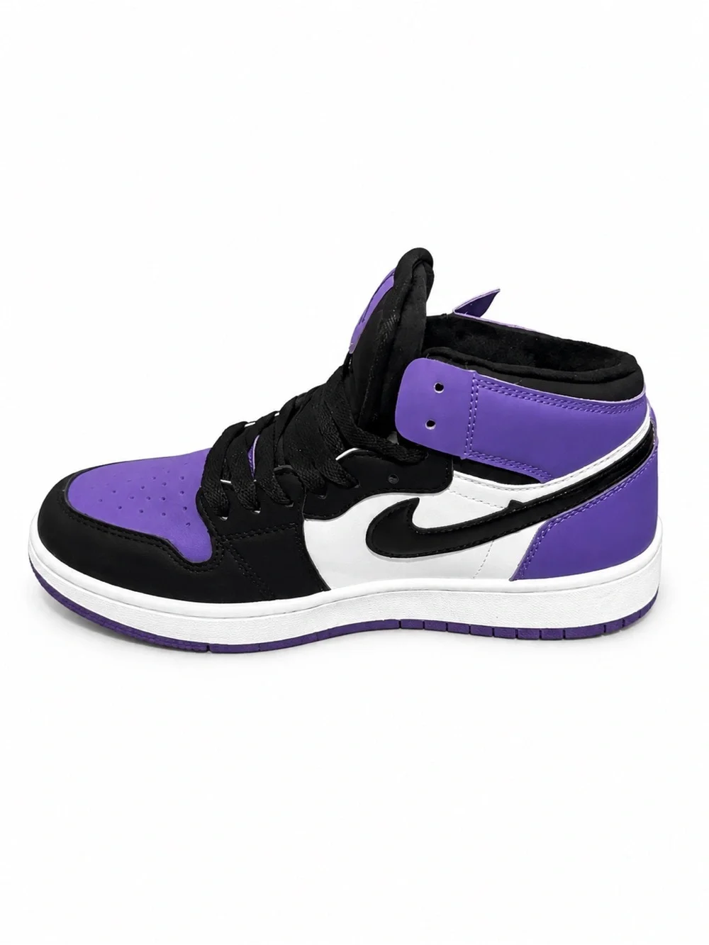 Black/Purple Men's Sneakers